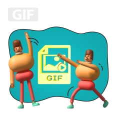 Gif-анимация - КИБЕРшкола программирования для детей, компьютерные курсы для школьников, начинающих и подростков - KIBERone г. Иркутск