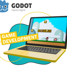 Godot.  Основа создания легендарных игр - КИБЕРшкола программирования для детей, компьютерные курсы для школьников, начинающих и подростков - KIBERone г. Иркутск