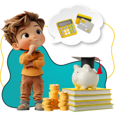 Финансовый интеллект вместе KIBERone - КИБЕРшкола программирования для детей, компьютерные курсы для школьников, начинающих и подростков - KIBERone г. Иркутск