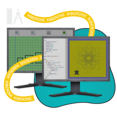 Исполнители чертежник и черепашка - КИБЕРшкола программирования для детей, компьютерные курсы для школьников, начинающих и подростков - KIBERone г. Иркутск