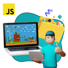 Программирование на JavaScript. Учимся создавать игры! - КИБЕРшкола программирования для детей, компьютерные курсы для школьников, начинающих и подростков - KIBERone г. Иркутск